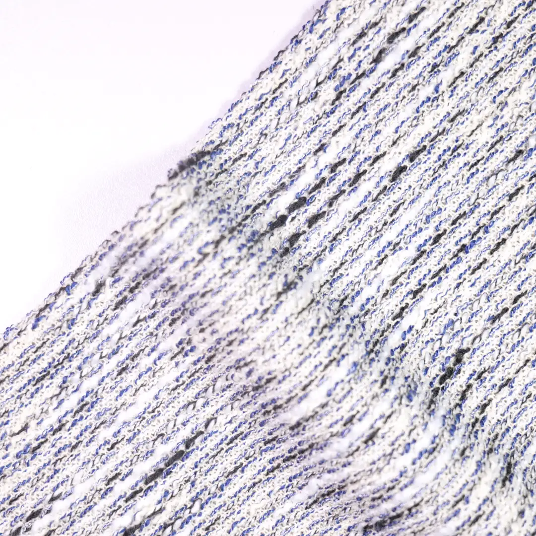 China Fabric for Open Cardigan (Sweater),Full-Zipper Cardigan (Sweater),Dresses (Cardigan Open) (Sweater) French Terry Knit Fabric Cotton Polyester Lavender color buy from China wholesaler bulk order at wholesale price free worldwide shipping Alibaba