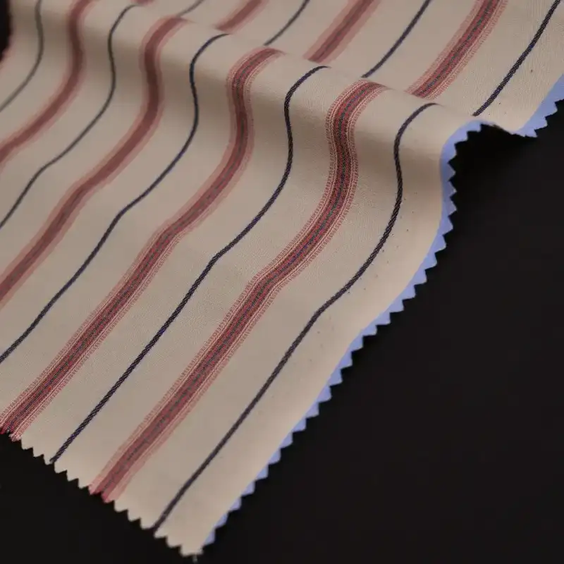 China Fabric for Shirt,Shirt Long Sleeve Button (Sweater),Over Shirt Cotton YD Chambray Natural Woven Fabric Cotton Stripe color buy from China wholesaler bulk order at wholesale price free worldwide shipping Alibaba
