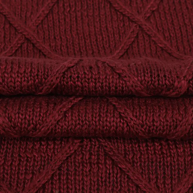 Bangladesh Yarn for Men’s Vest (Sweater),Full-Zipper Cardigan (Sweater),Round Neck Pullover (Sweater) Slub Yarn Fancy Yarn Acrylic Shiny Slub Dark Red [AVL] color buy from Bangladesh wholesaler bulk order at wholesale price free worldwide shipping Alibaba