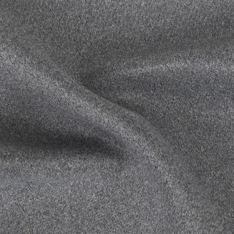 China Fabric for Swimsuits,Leggings,Tracksuits Scuba Knit Fabric Recycled Polyester Spandex Grey Mélange color buy from China wholesaler bulk order at wholesale price free worldwide shipping Alibaba