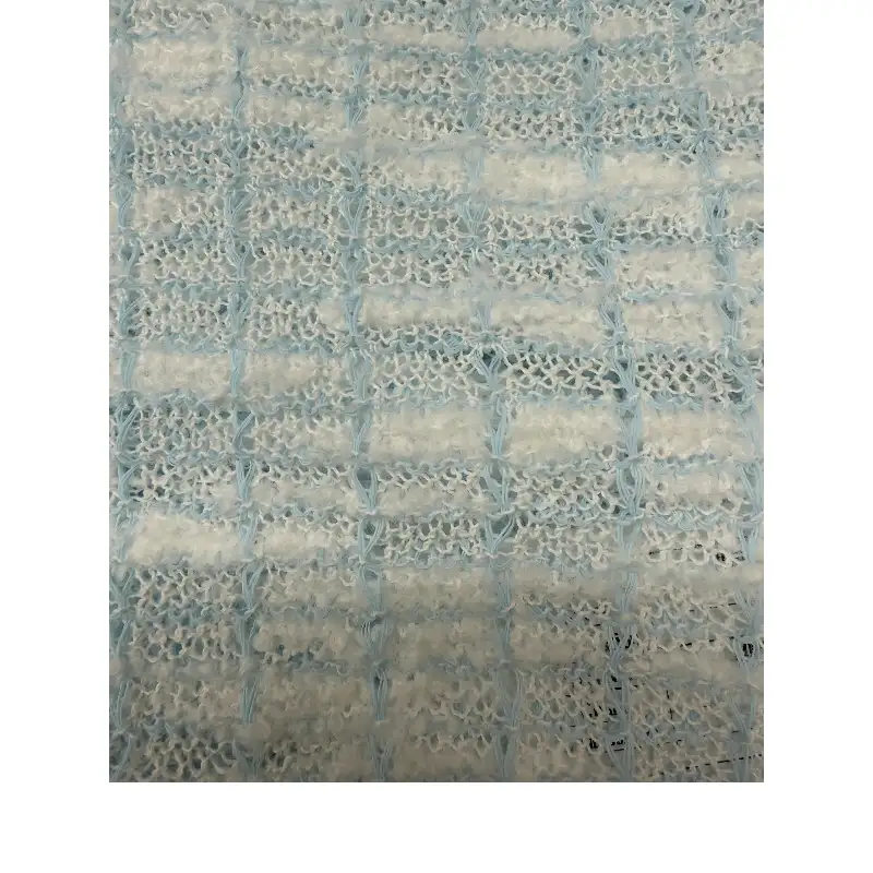 China Yarn for Shirt,T-Shirt,Polo Shirt,Skirt,Shorts Knot Yarn Fancy Yarn Polyester white、blue color buy from China wholesaler bulk order at wholesale price free worldwide shipping Alibaba
