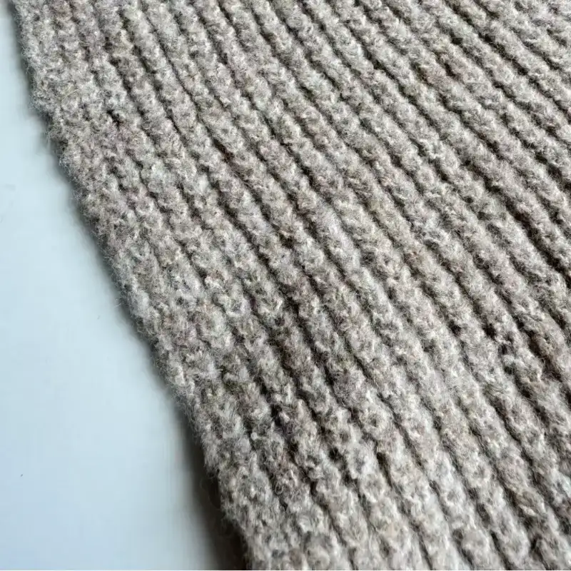 China Yarn for Open Cardigan (Sweater),Round Neck Pullover (Sweater),Hoodie  (Sweater) Mossy Yarn Fancy Yarn Recycled Polyester Acrylic Spandex Camel color color buy from China wholesaler bulk order at wholesale price free worldwide shipping Alibaba