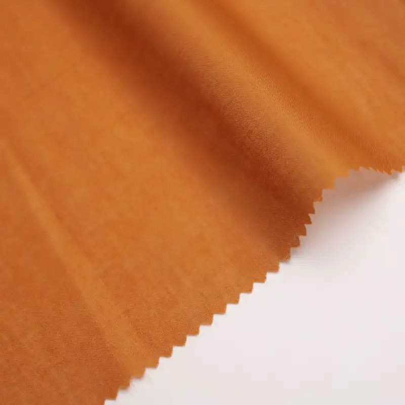 China Fabric for Shirt,Shirt Long Sleeve Button (Sweater) Cotton Voile Natural Woven Fabric Cotton Brown color buy from China wholesaler bulk order at wholesale price free worldwide shipping Alibaba