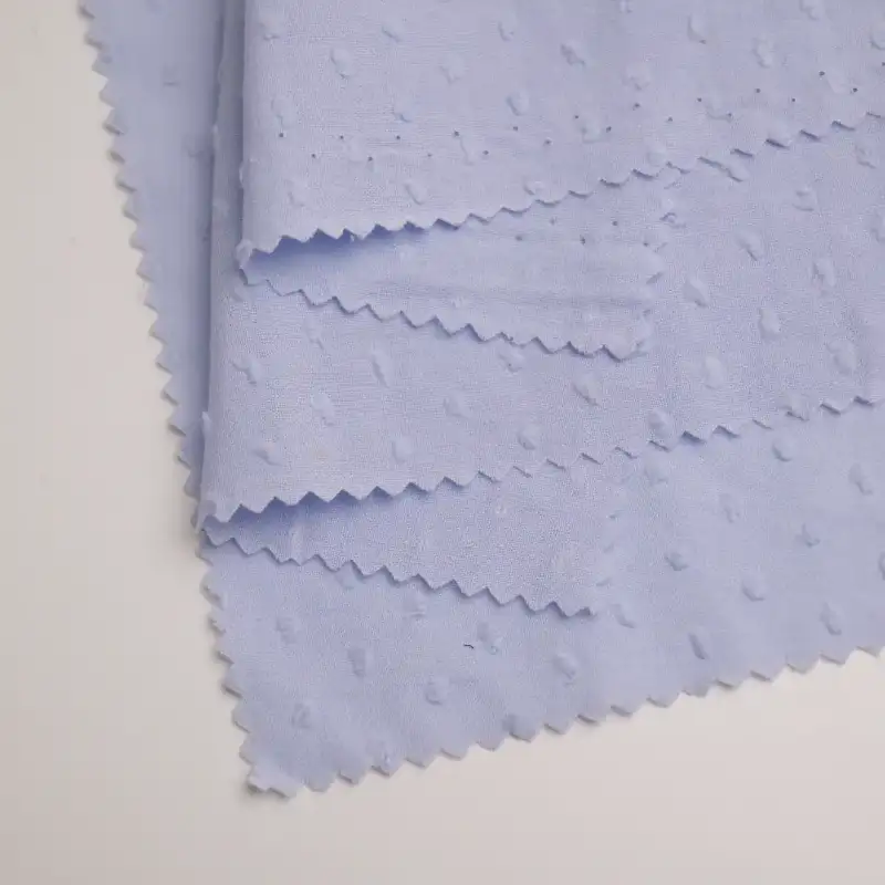 China Fabric for Blouse,Skirt,Shirt Long Sleeve Button (Sweater),Over Shirt Cotton YD Jacquard Natural Woven Fabric Cotton Solid-Blue color buy from China wholesaler bulk order at wholesale price free worldwide shipping Alibaba