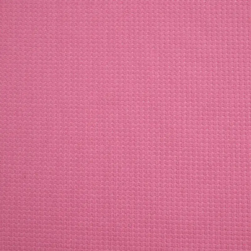 China Fabric for Jackets Waffle Knit Fabric Polyester Pink color buy from China wholesaler bulk order at wholesale price free worldwide shipping Alibaba