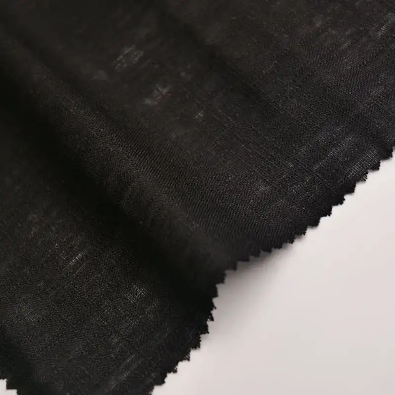 China Fabric for Shirt,Shirt Long Sleeve Button (Sweater),Shirt Half Sleeve Button (Sweater),Over Shirt Linen/Rayon YD Plain Natural Woven Fabric Rayon Linen Black color buy from China wholesaler bulk order at wholesale price free worldwide shipping Alibaba