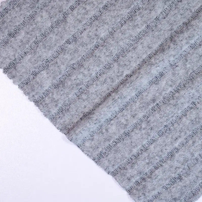 China Fabric for Tank Top,Hoodie,Ladies Vest (Sweater) Rib Knit Fabric Rayon Polyester Spandex grey color buy from China wholesaler bulk order at wholesale price free worldwide shipping Alibaba