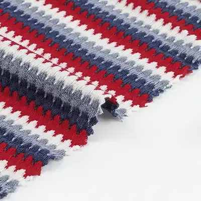 China Fabric for Hoodie,Ladies Vest (Sweater),Open Cardigan (Sweater) Weft Jacquard Knit Fabric Polyester Rayon Spandex blend color buy from China wholesaler bulk order at wholesale price free worldwide shipping Alibaba
