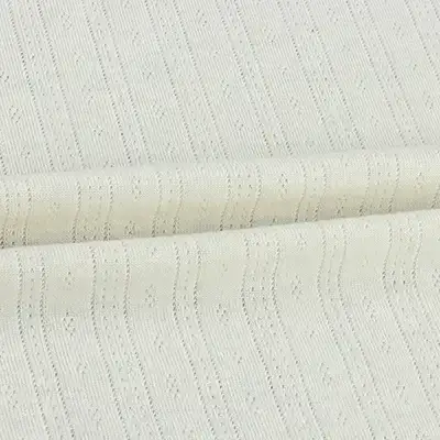 China Fabric for Tank Top,Ladies Vest (Sweater) Weft Jacquard Knit Fabric Polyester Rayon Spandex Solid-Cream color buy from China wholesaler bulk order at wholesale price free worldwide shipping Alibaba