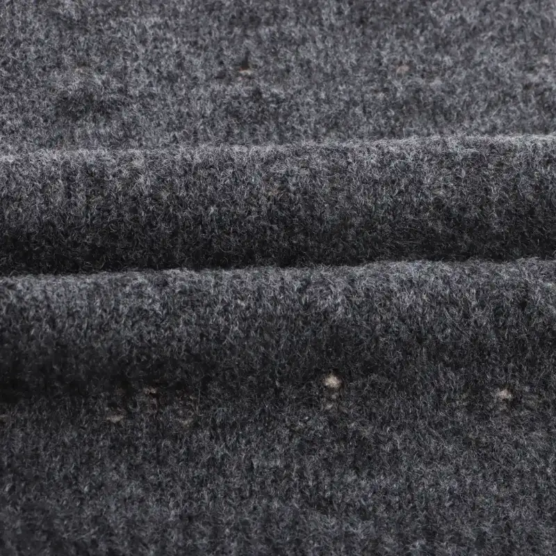 China Yarn for Round Neck Pullover (Sweater),Crew Neck Pullover (Sweater),Crop Top Pullover (Sweater),T-shirt (Sweater),Polo T-shirt (Sweater) Mossy Yarn Fancy Yarn Recycled Polyester Acrylic Wool Spandex GREY color buy from China wholesaler bulk order at wholesale price free worldwide shipping Alibaba