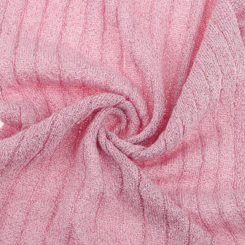 China Yarn for Shirt Long Sleeve Zipper (Sweater),Shirt Half Sleeve Button (Sweater),Shirt Half Sleeve Zipper (Sweater),Knitted Jacket (Sweater),Round Neck Pullover (Sweater) Lurex Lurex Viscose Ring Metal pink color buy from China wholesaler bulk order at wholesale price free worldwide shipping Alibaba