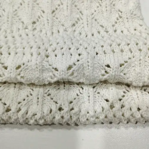 China Yarn for Open Cardigan (Sweater) Tubular Tape Yarn Fancy Yarn BCI Cotton Recycled Polyester 白色 color buy from China wholesaler bulk order at wholesale price free worldwide shipping Alibaba
