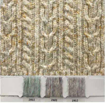 China Yarn for Hoodie,Ladies Vest (Sweater),Open Cardigan (Sweater),Round Neck Pullover (Sweater),Crew Neck Pullover (Sweater),Crop Top Pullover (Sweater) Mossy Yarn Fancy Yarn Acrylic RWS Wool Recycled Cotton Linen Nylon Recycled Polyester 花白 color buy from China wholesaler bulk order at wholesale price free worldwide shipping Alibaba