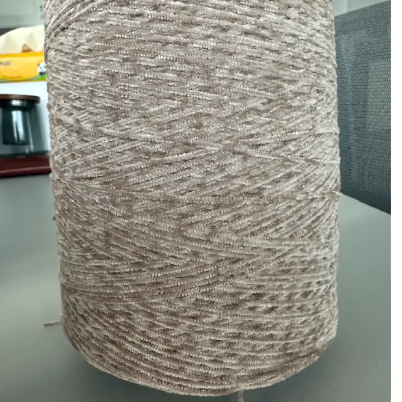 China Yarn for Crop Top,Round Neck Pullover (Sweater),Crop Top Pullover (Sweater) Matt Chenille Fancy Yarn Polyester PUMICE STONE color buy from China wholesaler bulk order at wholesale price free worldwide shipping Alibaba
