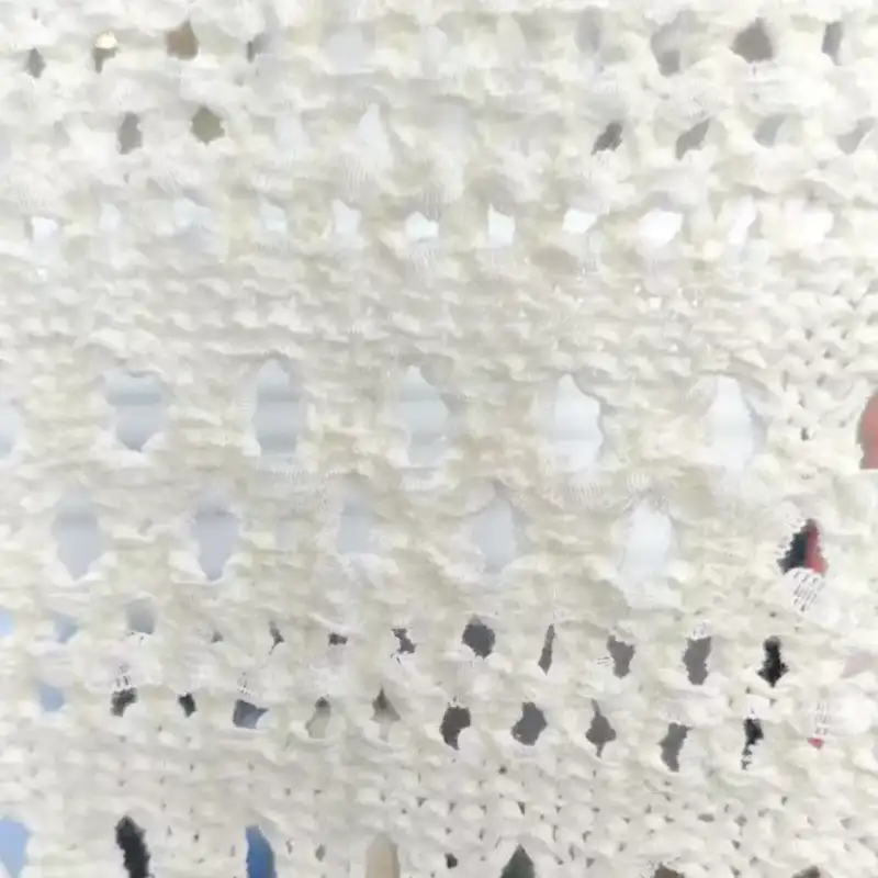 China Yarn for Crop Top Tubular Tape Yarn Fancy Yarn Acrylic Nylon 白色 color buy from China wholesaler bulk order at wholesale price free worldwide shipping Alibaba