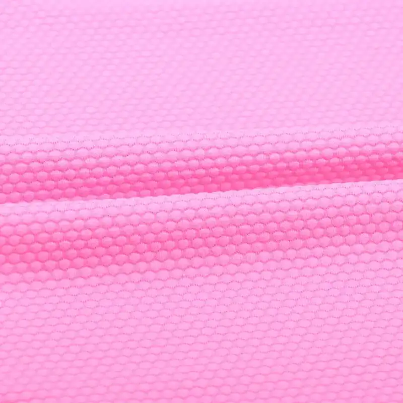 China Fabric for T-Shirt,Polo Shirt Weft Jacquard Knit Fabric Nylon Elastane pink color buy from China wholesaler bulk order at wholesale price free worldwide shipping Alibaba