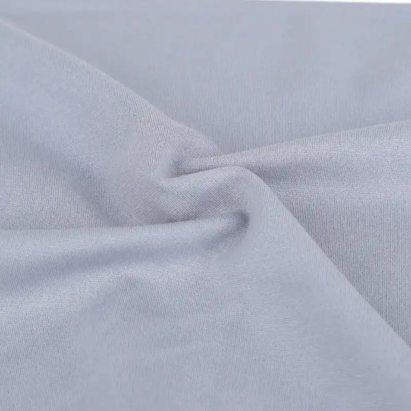 China Fabric for Hoodie  (Sweater),Dresses (Pullover) (Sweater),Loungewear Ponte Roma Knit Fabric Rayon Nylon Spandex Grey color buy from China wholesaler bulk order at wholesale price free worldwide shipping Alibaba