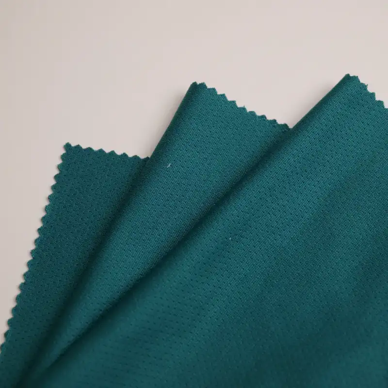 China Fabric for T-Shirt,Jogger,Yoga Clothes,Sports Bras Birdeye Mesh Knit Fabric Polyester GREEN color buy from China wholesaler bulk order at wholesale price free worldwide shipping Alibaba