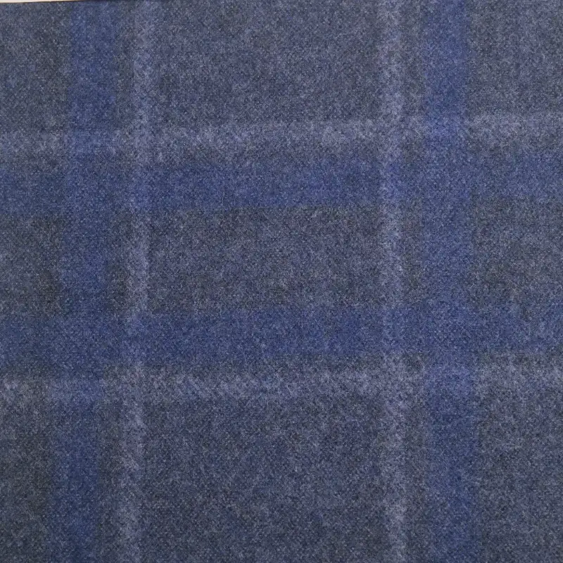China Fabric for Trench Coat,Overcoat Bristled fabric Knit Fabric Polyester blue color buy from China wholesaler bulk order at wholesale price free worldwide shipping Alibaba