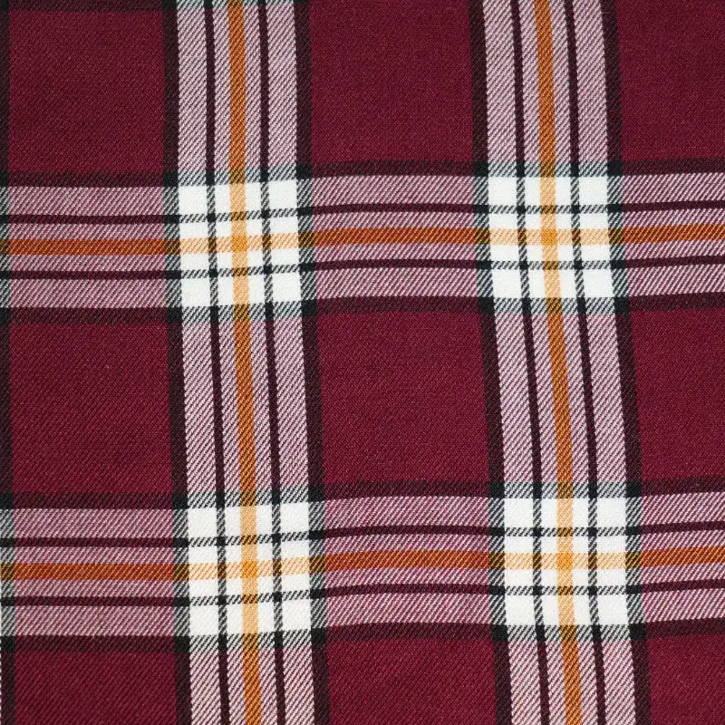 China Fabric for Shirt Cotton YD Twill Natural Woven Fabric Recycled Cotton Crimson red color buy from China wholesaler bulk order at wholesale price free worldwide shipping Alibaba