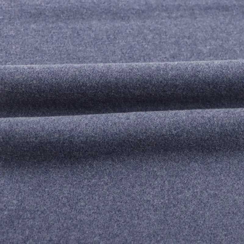 China Fabric for Loungewear Single Jersey Knit Fabric Polyester Spandex dusty blue color buy from China wholesaler bulk order at wholesale price free worldwide shipping Alibaba
