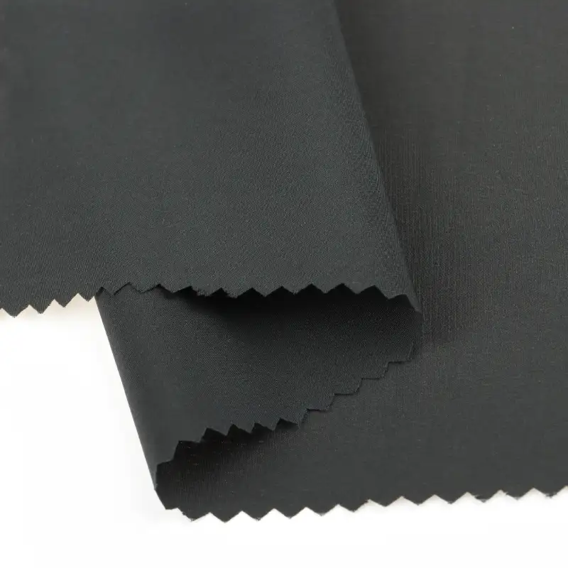 China Fabric for Padded Jacket Polyester Pongee Synthetic Woven Fabric Recycled Polyester Olive Green color buy from China wholesaler bulk order at wholesale price free worldwide shipping Alibaba