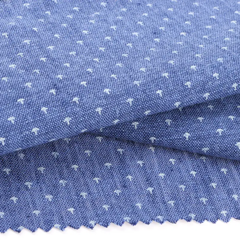 China Fabric for Shirt,Pants,Skirt,Shorts Linen/Cotton YD Plain Natural Woven Fabric Linen Cotton Blue color buy from China wholesaler bulk order at wholesale price free worldwide shipping Alibaba