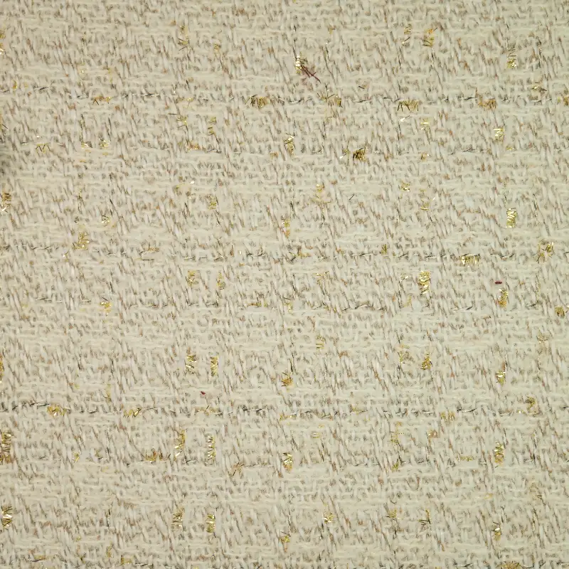 China Fabric for Skirt,Suit Chanel-Style Fabric Woolen Wool Polyester Beige color buy from China wholesaler bulk order at wholesale price free worldwide shipping Alibaba