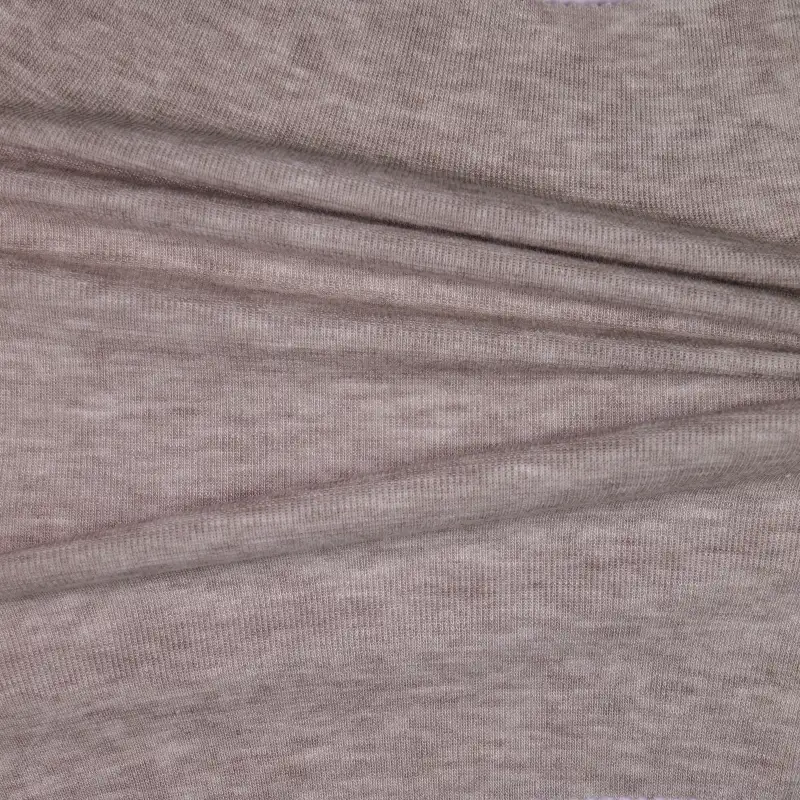 China Fabric for Polo T-shirt (Sweater),Knitted Trousers (Sweater) Single Jersey Knit Fabric Tencel Wool Spandex moccasin color buy from China wholesaler bulk order at wholesale price free worldwide shipping Alibaba