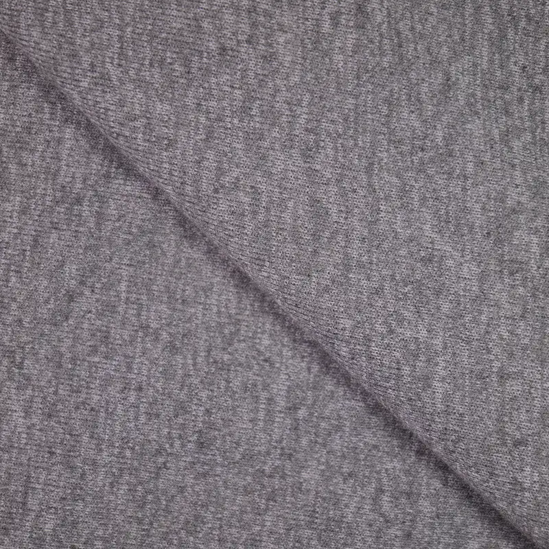 China Fabric for Full-Zipper Cardigan (Sweater),Knitted Jacket (Sweater),Knitted Trousers (Sweater) Rib Knit Fabric Polyester Rayon Spandex Gray color buy from China wholesaler bulk order at wholesale price free worldwide shipping Alibaba