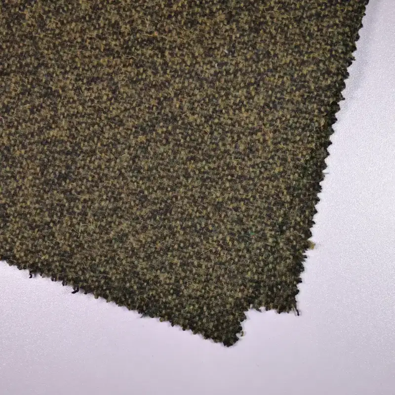 China Fabric for Overcoat Woolen Tweed Woolen Chemical Fiber Wool Army green color buy from China wholesaler bulk order at wholesale price free worldwide shipping Alibaba