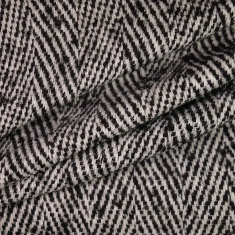 China Fabric for Pants,Skirt,Overcoat,Suit,Uniform,Dresses (Cardigan Button) (Sweater),Skirt (Sweater) Chanel-Style Fabric Woolen Wool Polyester Chemical Fiber Gray color buy from China wholesaler bulk order at wholesale price free worldwide shipping Alibaba