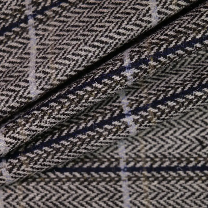 China Fabric for Suit Trouser,Blazer,Suit Chanel-Style Fabric Woolen Wool Polyester Chemical Fiber Black color buy from China wholesaler bulk order at wholesale price free worldwide shipping Alibaba