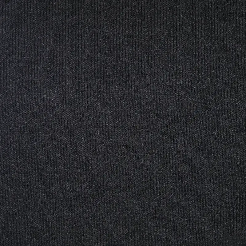 China Fabric for Tank Top,Ladies Vest (Sweater),Men’s Vest (Sweater),Hoodie  (Sweater) Rib Knit Fabric Nylon Polyester Rayon black color buy from China wholesaler bulk order at wholesale price free worldwide shipping Alibaba