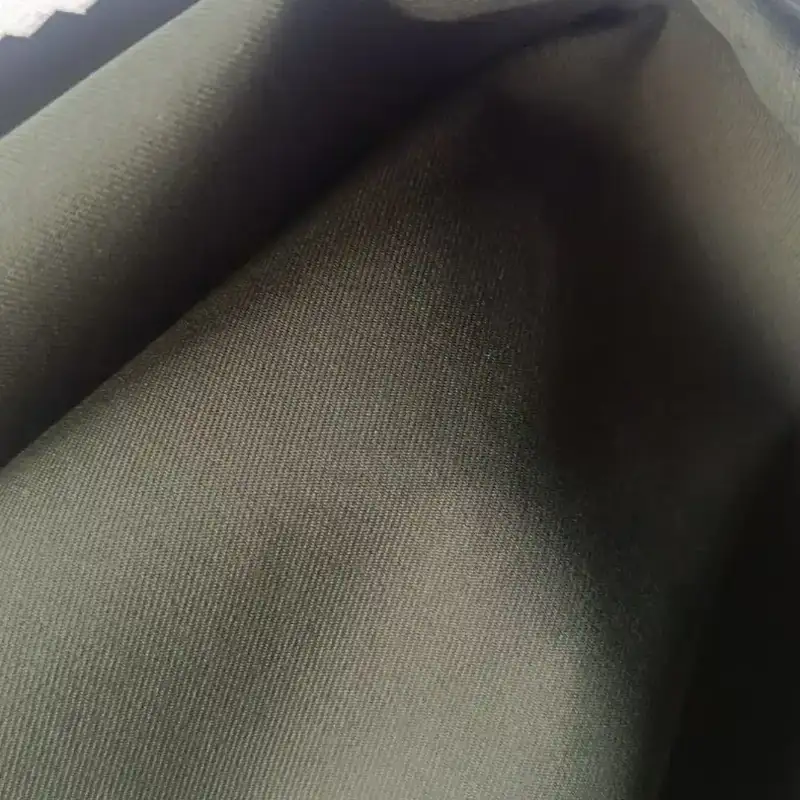 China Fabric for Jackets,Trench Coat,Uniform,Waist coat High Stretch Yarn Fabric Synthetic Woven Fabric Polyester OliveGreen color buy from China wholesaler bulk order at wholesale price free worldwide shipping Alibaba