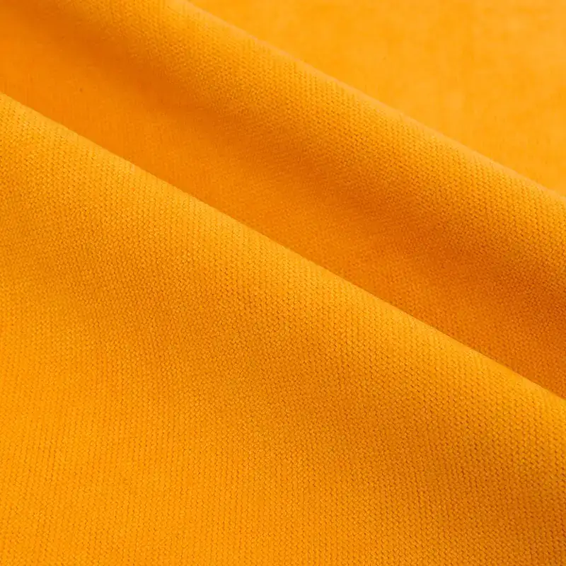 China Fabric for Pants,Padded Jacket,Shirt Long Sleeve Zipper (Sweater),Round Neck Pullover (Sweater),Crew Neck Pullover (Sweater),Loungewear knitted Corduroy Knit Fabric Polyester Orange color buy from China wholesaler bulk order at wholesale price free worldwide shipping Alibaba