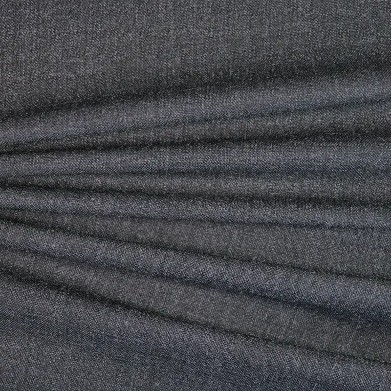 China Fabric for Shirt,Pants,Suit Trouser Polyester/Rayon Plain Woven Blended Fabric Polyester Rayon Spandex Gray color buy from China wholesaler bulk order at wholesale price free worldwide shipping Alibaba