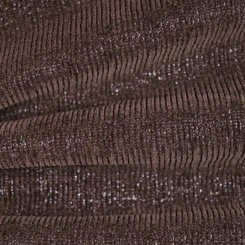 China Fabric for Hoodie  (Sweater),Knitted Trousers (Sweater),Sweatshirt knitted Corduroy Knit Fabric Polyester Spandex Brown color buy from China wholesaler bulk order at wholesale price free worldwide shipping Alibaba