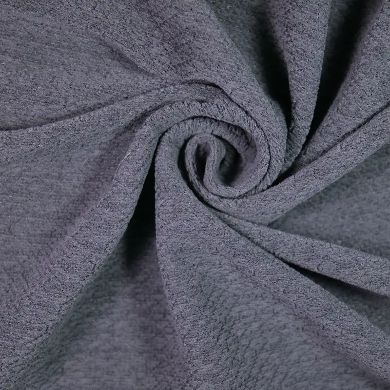 China Fabric for Jackets,Hoodie,Knitted Trousers (Sweater),Women's Pants (Sweater) Jacquard Knit Fabric Polyester Spandex Gray color buy from China wholesaler bulk order at wholesale price free worldwide shipping Alibaba