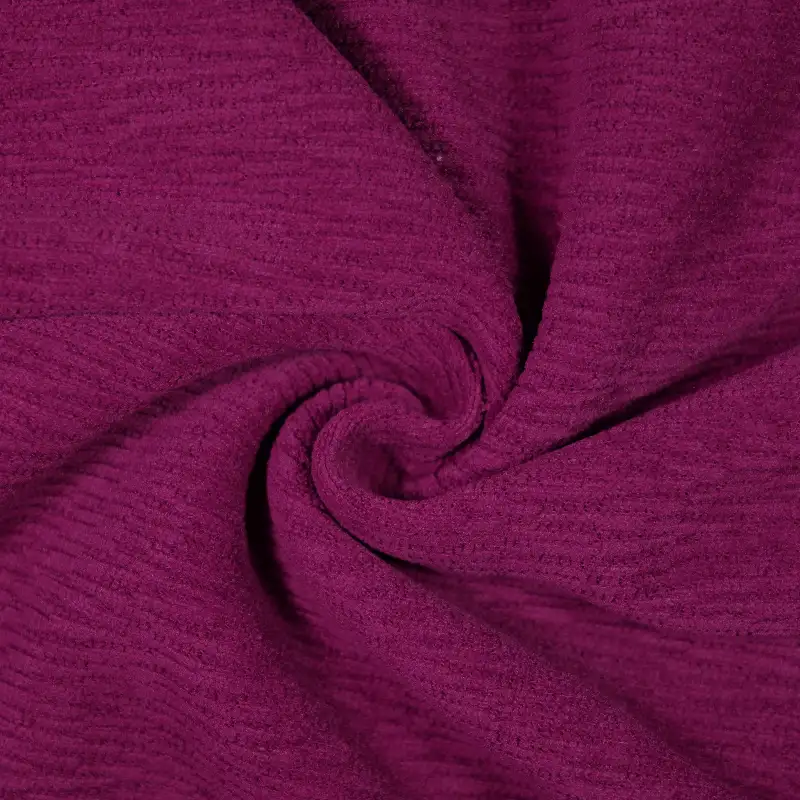 China Fabric for Suit Trouser,Blazer,Full-Zipper Cardigan (Sweater),Knitted Trousers (Sweater) knitted Corduroy Knit Fabric Polyester Spandex Pink color buy from China wholesaler bulk order at wholesale price free worldwide shipping Alibaba