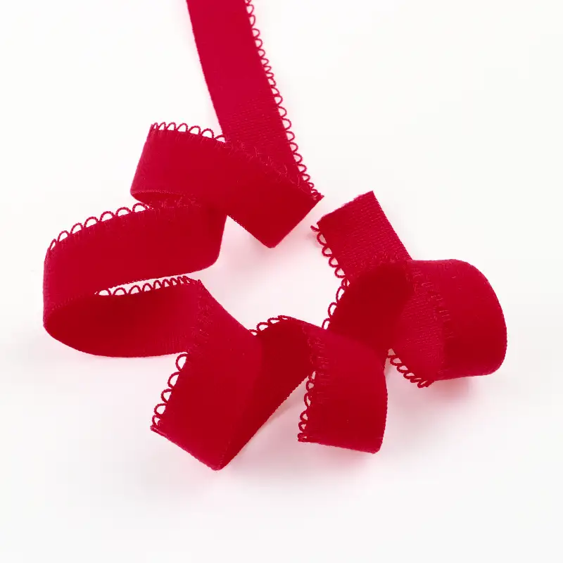 Red  Nylon Elastic / Tape for Skirt buy garments accessories in bulk from China wholesaler at wholesale price free worldwide shipping Alibaba