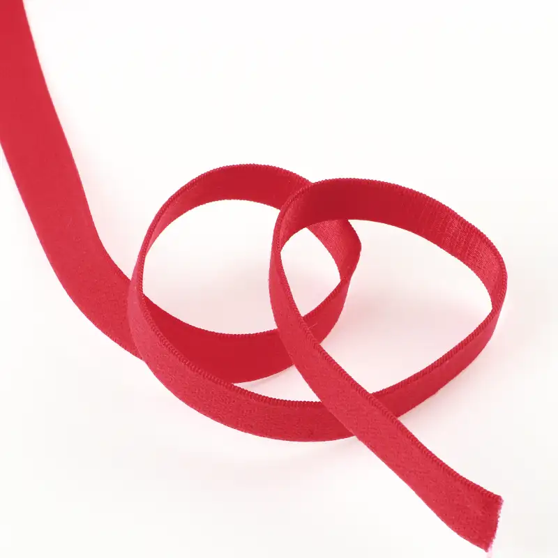 Red  Nylon Elastic / Tape for Skirt buy garments accessories in bulk from China wholesaler at wholesale price free worldwide shipping Alibaba