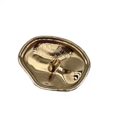 Gold 1 holes Metal Button for Jackets buy garments accessories in bulk from China wholesaler at wholesale price free worldwide shipping Alibaba