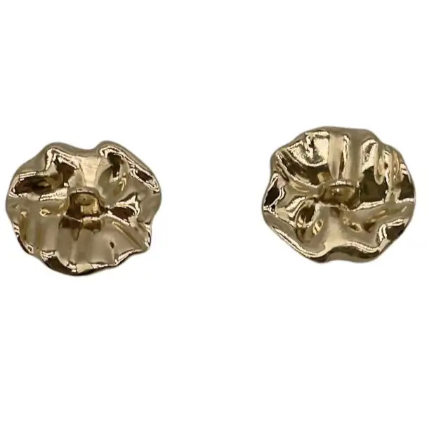 Gold 1 holes Metal Button for Jackets buy garments accessories in bulk from China wholesaler at wholesale price free worldwide shipping Alibaba