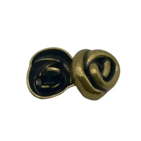 Gold 1 holes Metal Button for Jackets buy garments accessories in bulk from China wholesaler at wholesale price free worldwide shipping Alibaba