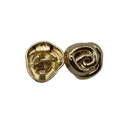 Gold 1 holes Metal Button for Jackets buy garments accessories in bulk from China wholesaler at wholesale price free worldwide shipping Alibaba