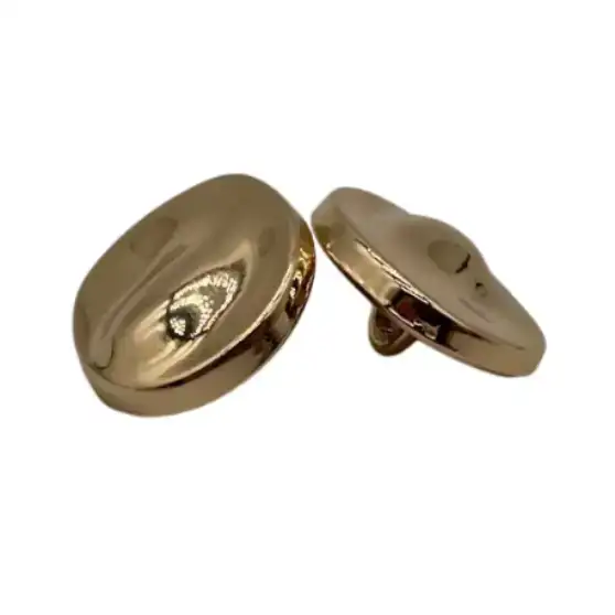 Gold 1 holes Metal Button for Jackets buy garments accessories in bulk from China wholesaler at wholesale price free worldwide shipping Alibaba