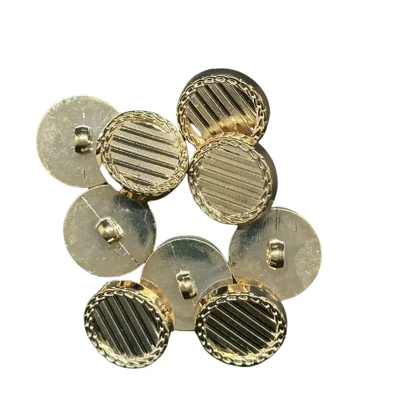 Gold 1 holes Plastic Button for Shirt,Pants,Denim Jacket buy garments accessories in bulk from China wholesaler at wholesale price free worldwide shipping Alibaba