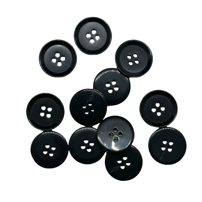 Black 4 holes Resin Button for Shirt,Pants,Denim Jacket,Suit Trouser buy garments accessories in bulk from China wholesaler at wholesale price free worldwide shipping Alibaba