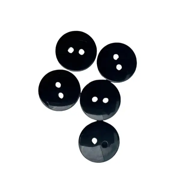 Black 2 holes Resin Button for Shirt,Pants,Denim Jacket,Suit Trouser buy garments accessories in bulk from China wholesaler at wholesale price free worldwide shipping Alibaba